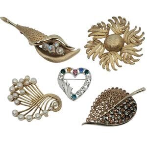 Estate Lot – Vintage Brooch Collection - HAR, LISNER, KARU Arke, Catamore, Parco